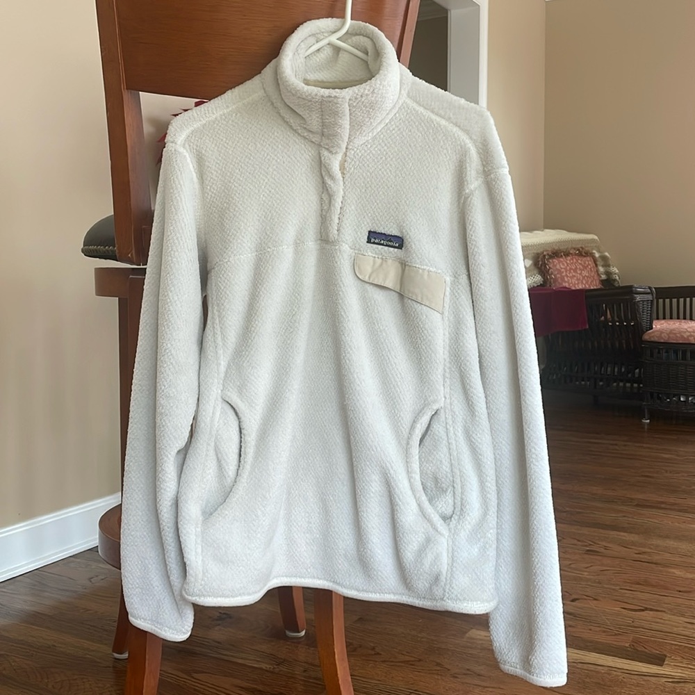 PATAGONIA Sweater pullover white Large